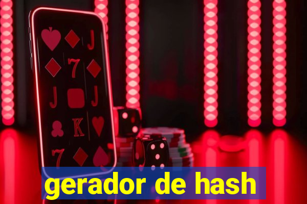 gerador de hash